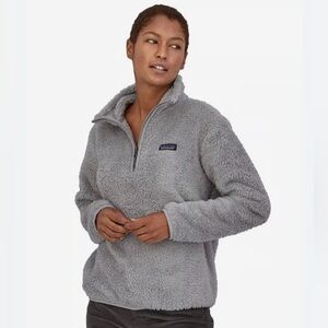 Patagonia Women's Gray Fleece Quarter Zip